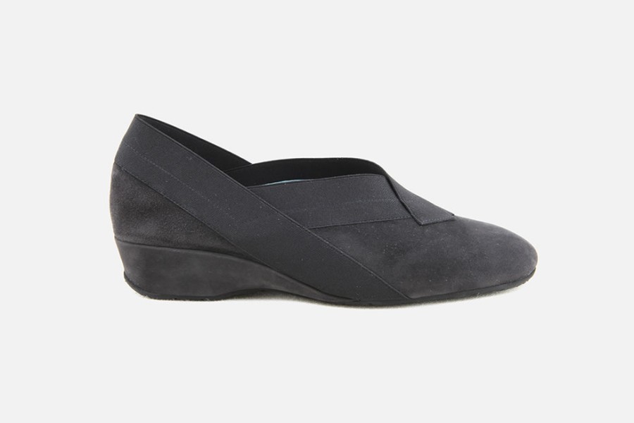 Women Thierry Rabotin | Thierry Rabotin - Solito Grey Black Loafers On Labotte
