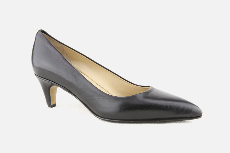Women L'Arianna | L'Arianna - Lido Lisse Noir Pumps On Labotte