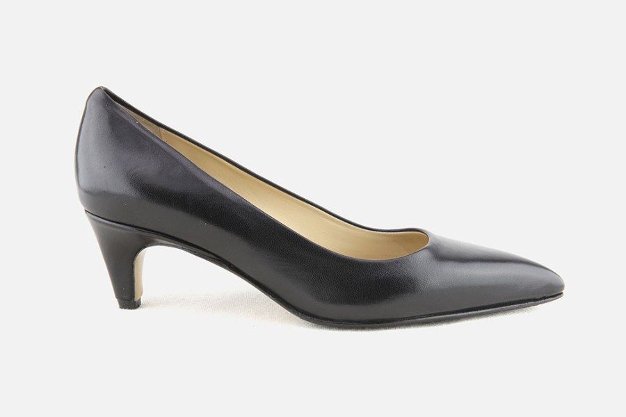 Women L'Arianna | L'Arianna - Lido Lisse Noir Pumps On Labotte