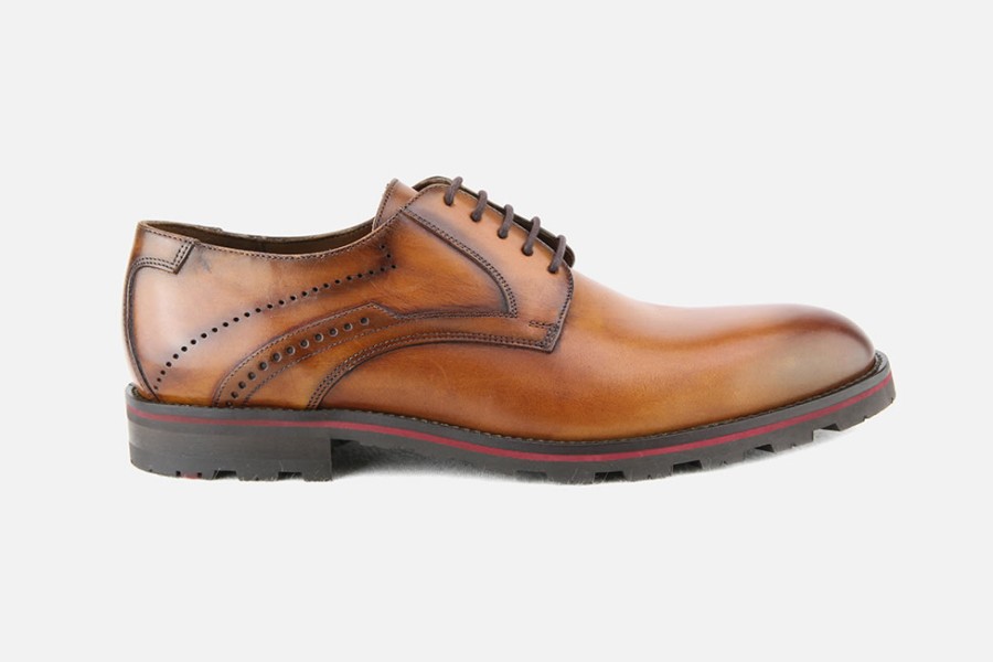 Men LLOYD | Lloyd - Ramos Cognac Derbies On Labotte