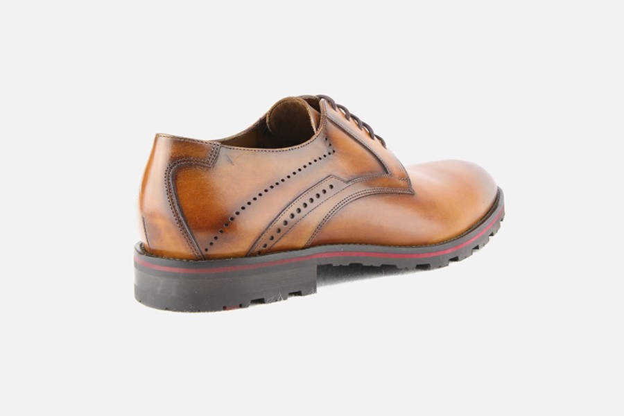 Men LLOYD | Lloyd - Ramos Cognac Derbies On Labotte