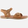 Girls Beberlis | Beberlis - Blondy Marron Sandals On Labotte