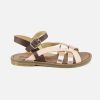 Girls Romagnoli | Romagnoli - Trinity Rosa Brown Sandals On Labotte