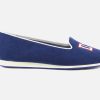 Women Exquise | Exquise - Diva Divine Bleu Low Slippers On Labotte