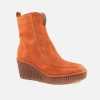 Women Pons Quintana | Pons Quintana - Tourmaline Rust Ankle Boots On Labotte