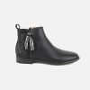 Girls Adolie | Adolie - Odeon Preppy Black Ankle Boots On Labotte