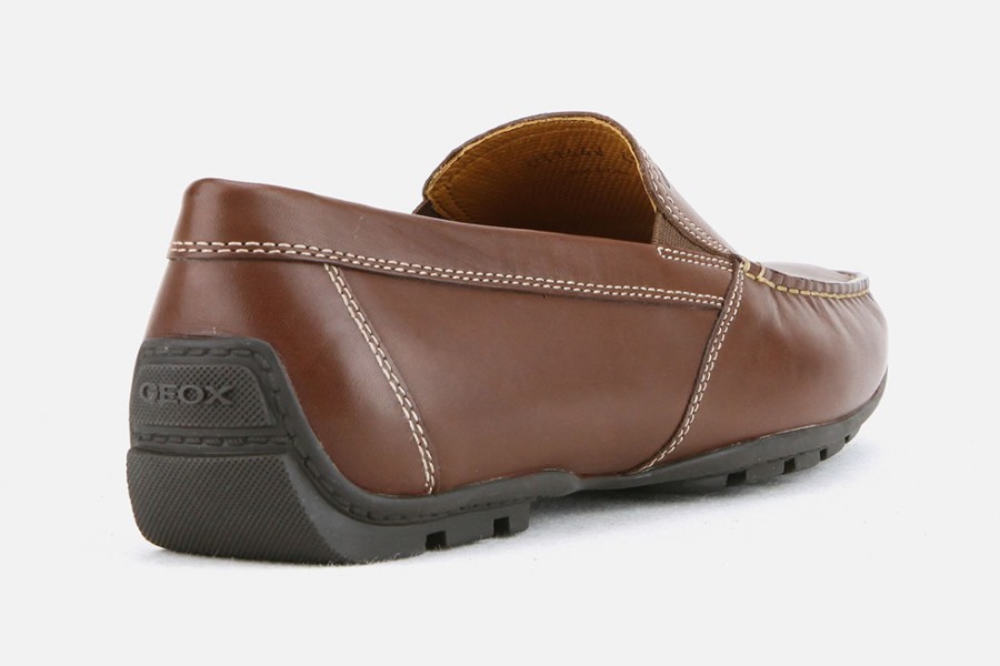 Men Geox | Geox - Moner B Choco Loafers On Labotte
