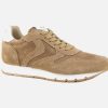 Women Voile Blanche | Voile Blanche - Julia Suede Tobacco Sneakers On Labotte