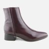 Women Lorenzo Masiero | Lorenzo Masiero - Lalo Burgundy Ankle Boots On Labotte