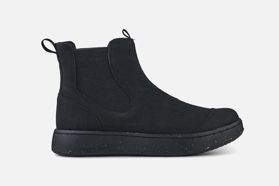 Women Woden | Woden - Magda Rubber Boot Black Ankle Boots On Labotte
