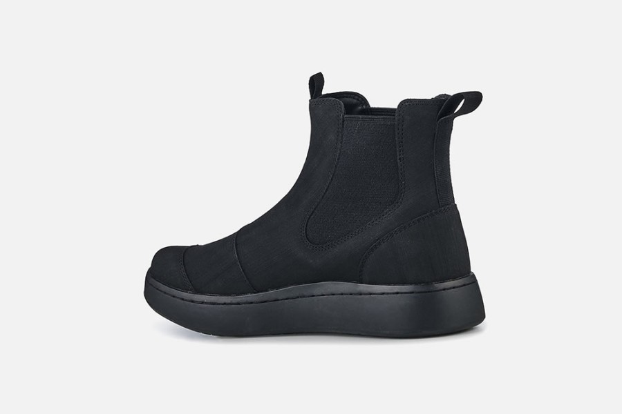 Women Woden | Woden - Magda Rubber Boot Black Ankle Boots On Labotte