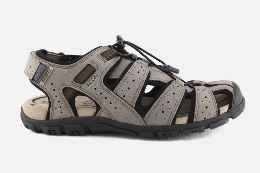 Men Geox | Geox - Strada Quick Mud Sandals On Labotte