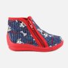 Boys Bellamy | Bellamy - Choupi Toutou Bleu Rouge High Slippers On Labotte