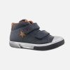 Boys Stones and Bones | Stones And Bones - Rosti Marine Tan Velcro Shoes On Labotte