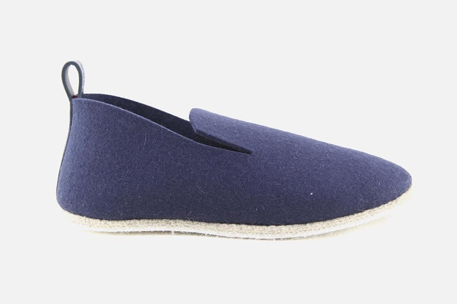 Women La Charentaise Tcha | La Charentaise Tcha - Minimal Marine Charentaises On Labotte