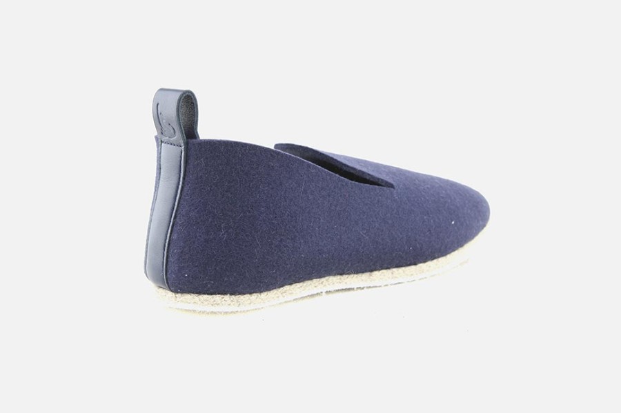 Women La Charentaise Tcha | La Charentaise Tcha - Minimal Marine Charentaises On Labotte