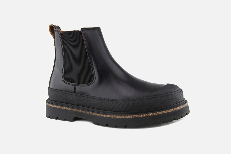 Women Birkenstock | Birkenstock - Prescott Black Woman Ankle Boots On Labotte