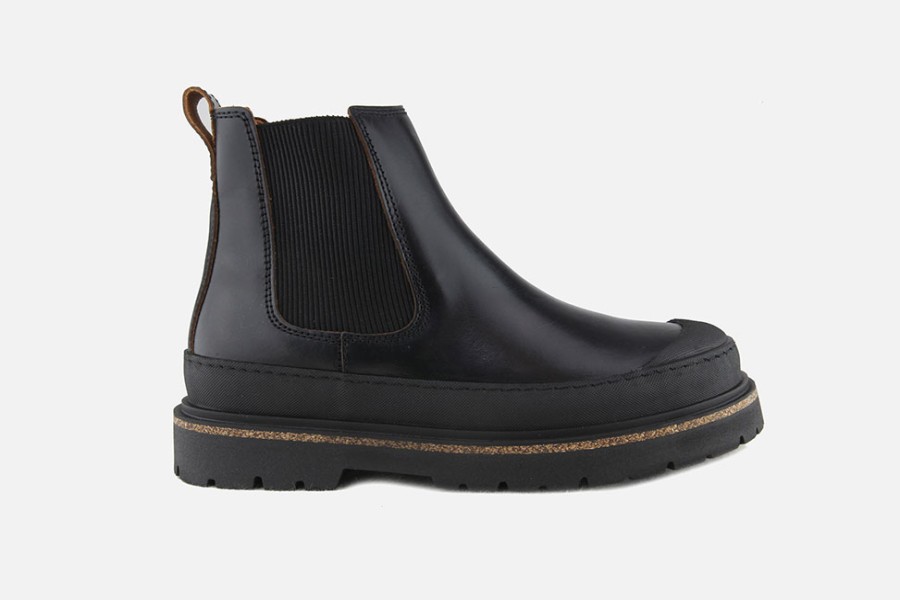 Women Birkenstock | Birkenstock - Prescott Black Woman Ankle Boots On Labotte