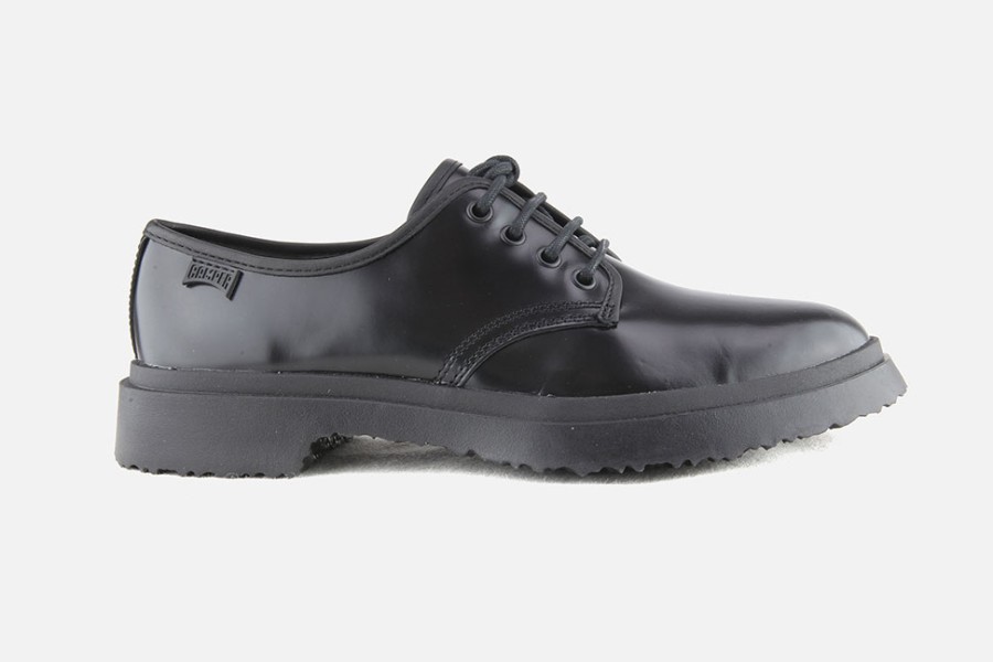 Men Camper | Camper - Walden Lace Black Derbies On Labotte
