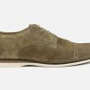 Men Base London | Base London - Concoct Taupe Derbies On Labotte