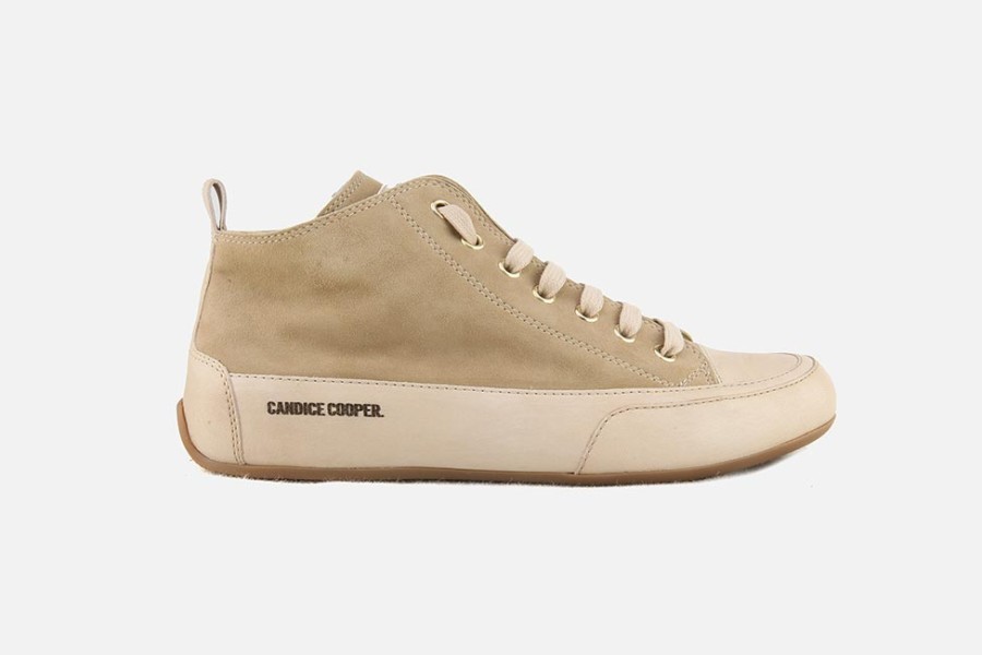 Women Candice Cooper | Candice Cooper - Mid S Cappuccino Sneakers On Labotte