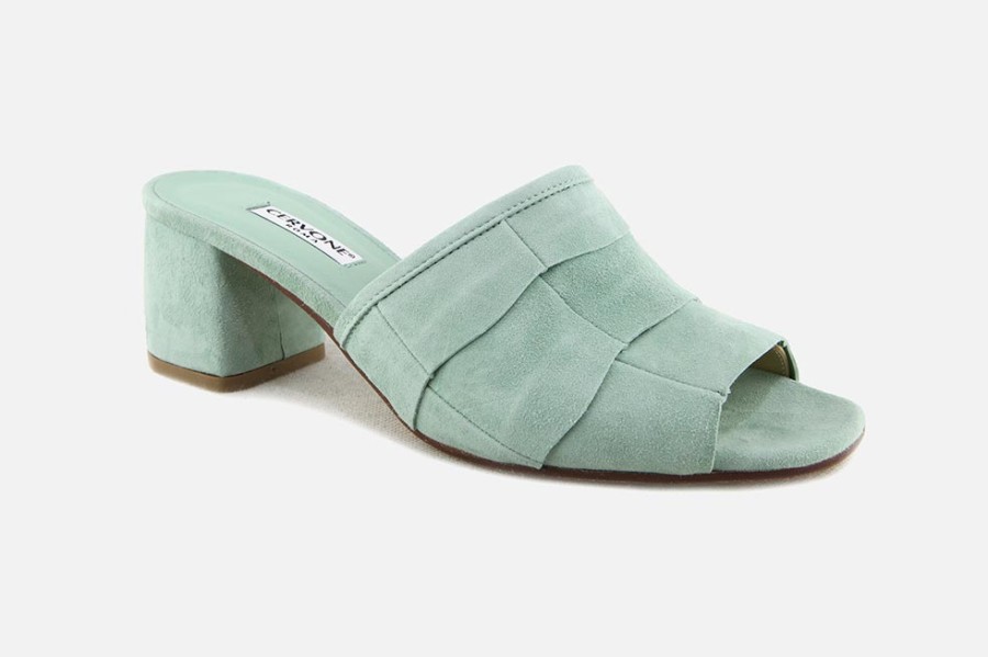 Women Cervone | Cervone - Cannes Mint Sandals On Labotte