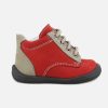 Girls Bellamy | Bellamy - Bibi Cerise Sable Lace-Up Boots On Labotte