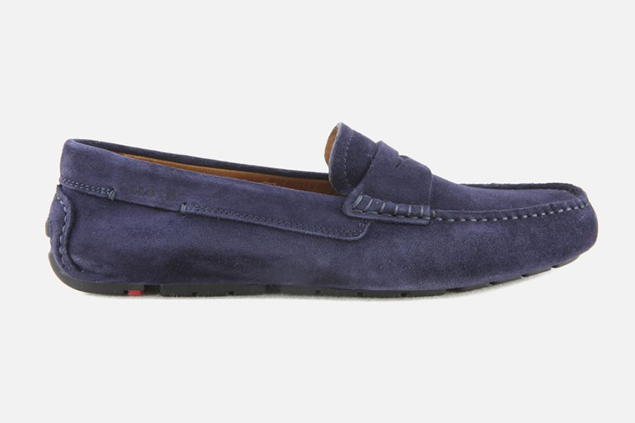 Men LLOYD | Lloyd - Emidio Navy Loafers On Labotte