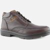 Men Fluchos | Fluchos - Ardent Marron Lace-Up Boots On Labotte