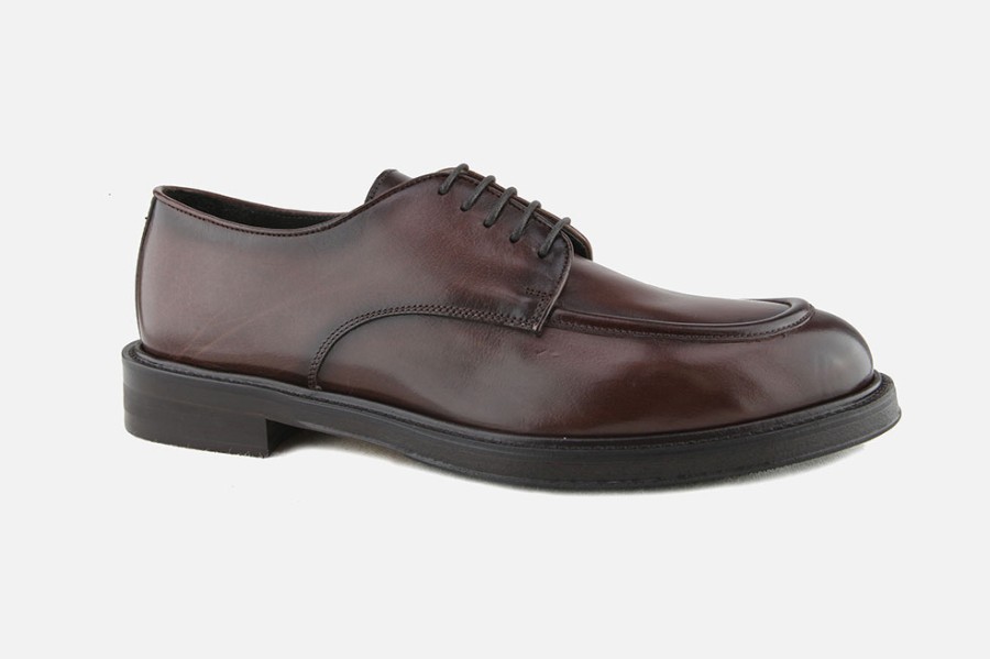 Men Sturlini | Sturlini - Stevens Chestnut Antic Derbies On Labotte