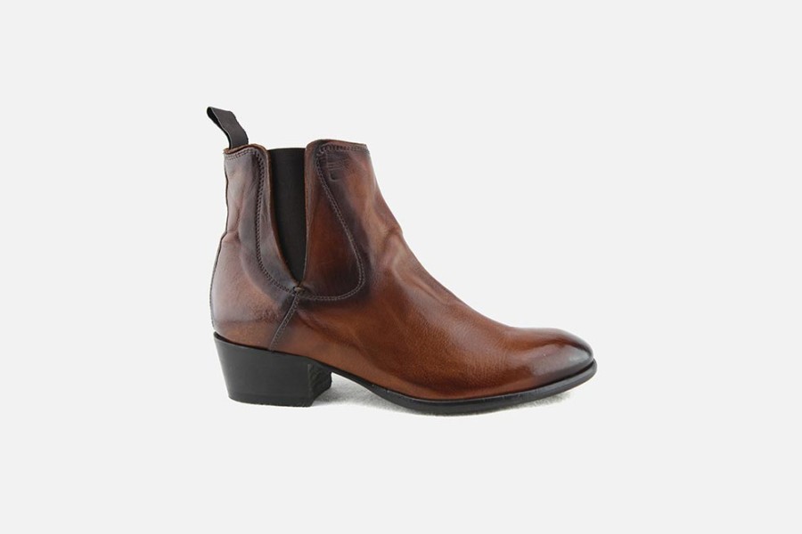 Women Sturlini | Sturlini - Starter Noisette Ankle Boots On Labotte