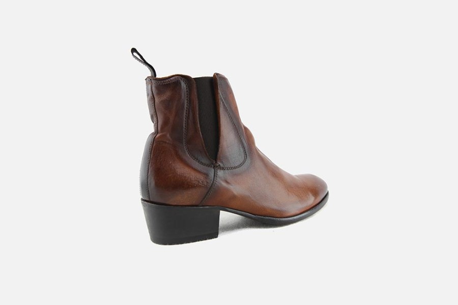 Women Sturlini | Sturlini - Starter Noisette Ankle Boots On Labotte