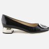 Women Brunate | Brunate - Bergamote Vernis Noir Pumps On Labotte