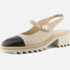Women Brunate | Brunate - Badine Noir Et Beige Pumps On Labotte