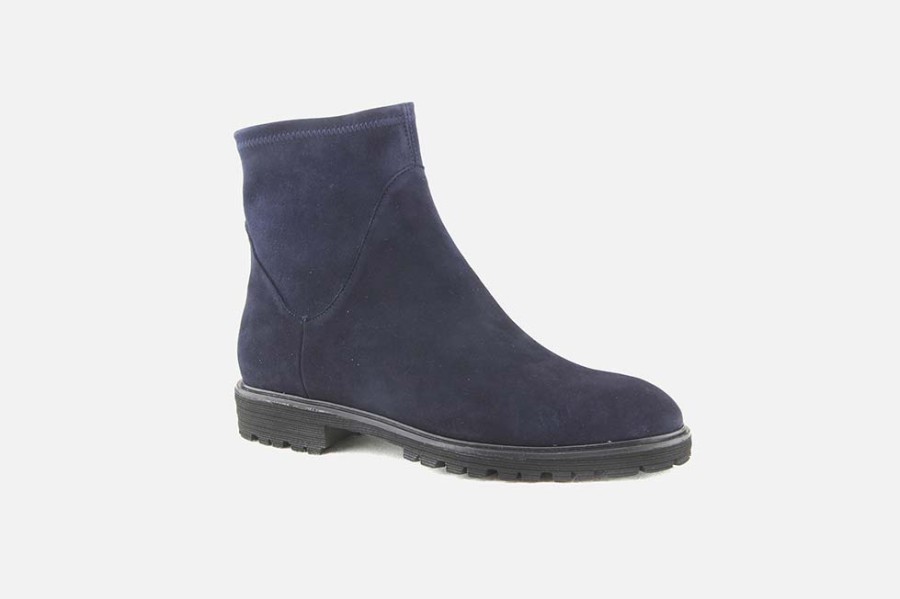 Women Brunate | Brunate - Baobab Deep Blue Ankle Boots On Labotte