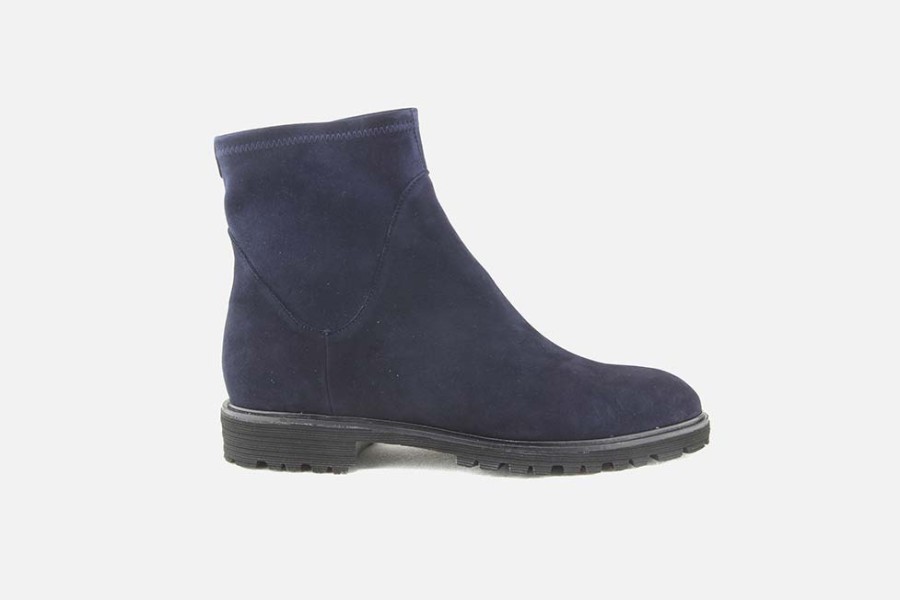 Women Brunate | Brunate - Baobab Deep Blue Ankle Boots On Labotte