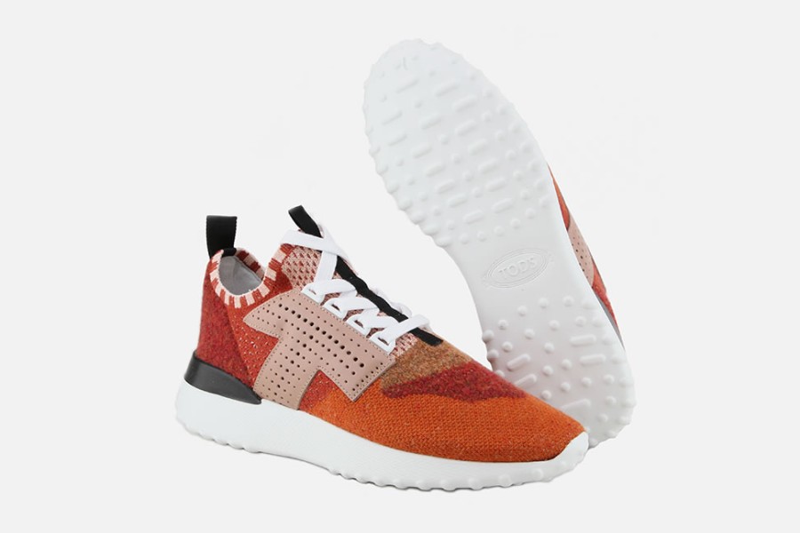 Women Tod's | Tod'S - Sportivo 80 T Terracotta Sneakers On Labotte