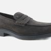 Men Fratelli Rossetti | Fratelli Rossetti - Reno Daim Marron Loafers On Labotte