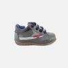 Boys Romagnoli | Romagnoli - Bamino Grey Lace-Up Boots On Labotte