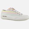Women Candice Cooper | Candice Cooper - Rock S Blanc Multi Sneakers On Labotte