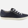 Women Paul Green | Paul Green - Pimento Bleu Sneakers On Labotte