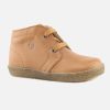 Girls Falcotto | Falcotto - Pilote Cognac Vintage Lace-Up Boots On Labotte