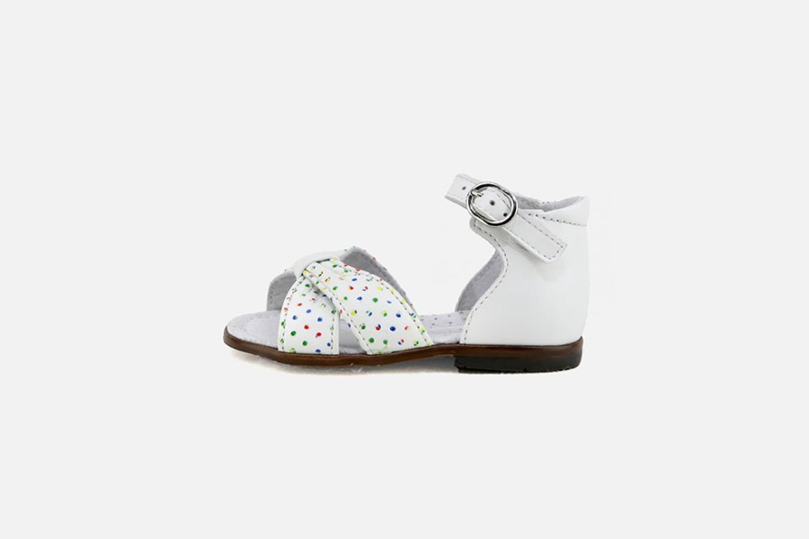 Girls Little Mary | Little Mary - Colinette Dotty Multi Sandals On Labotte