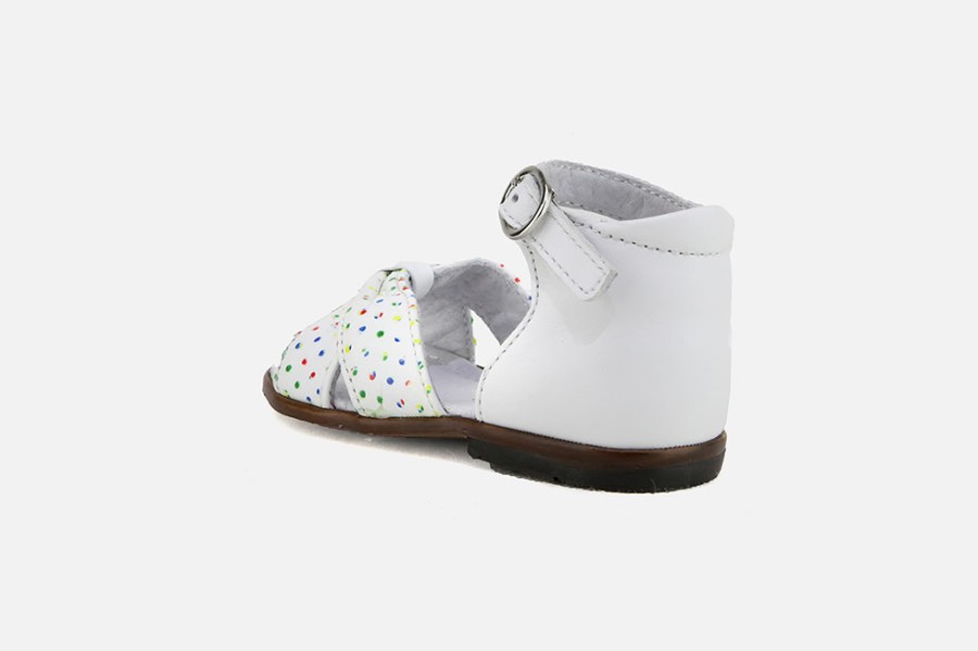 Girls Little Mary | Little Mary - Colinette Dotty Multi Sandals On Labotte