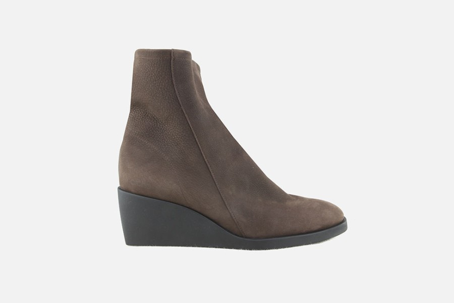 Women Arche | Arche - Tilkis Truffe Ankle Boots On Labotte