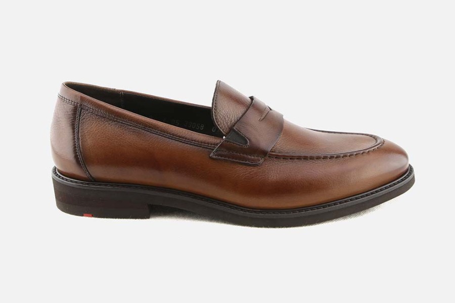 Men LLOYD | Lloyd - Reg Moc Brandy Loafers On Labotte