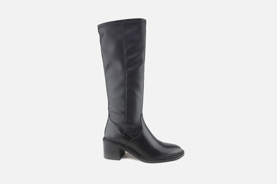 Women LLOYD | Lloyd - Goodie Botte Lisse Noir Boots On Labotte
