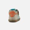 Boys Romagnoli | Romagnoli - Maxime Sable Turquoise Lace-Up Boots On Labotte