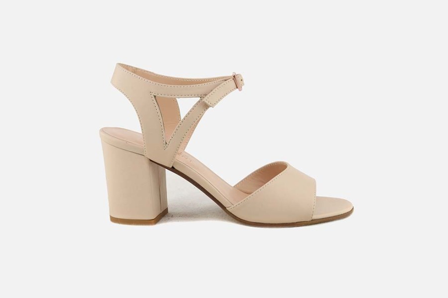 Women Moments By Content | Moments By Content - Cassia Blush Sandals On Labotte