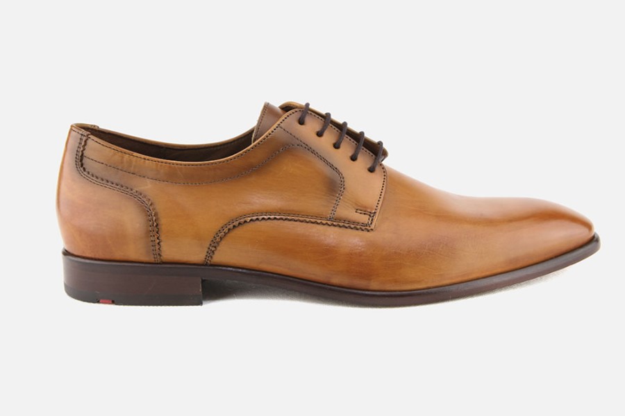 Men LLOYD | Lloyd - Pados Light Brown Derbies On Labotte